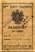 1940 - Lebanese-French Passport Cover